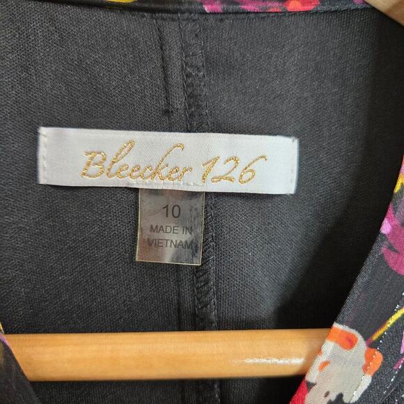 Bleecker 126 Floral Dress 10 Dark Romantic Whimsigoth Witchy Fairy Grunge Boho - Picture 5 of 12